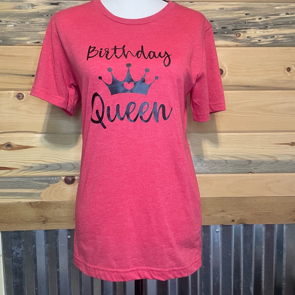 Birthday Queen T-Shirt with Crown